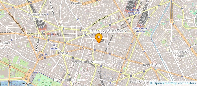 localisation de l'entreprise SOC EDITIONS LAFAYETTE à PARIS