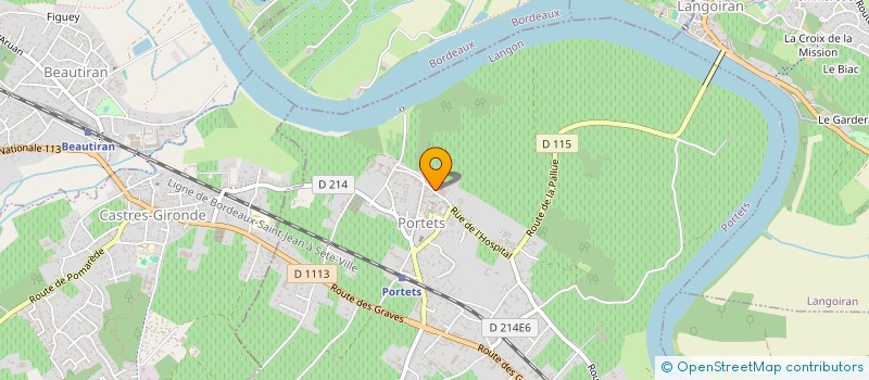 localisation de l'entreprise SOC EDITIONS REOLAIS GUYENNE  PORTETS