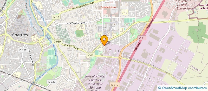localisation de l'entreprise SOC EDITIONS TECHNIQ AGRIC EURE ET LOIR à CHARTRES