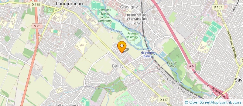 localisation de l'entreprise SOC ELECTRICITE CHAUFFAGE BATIMENT INDUS à LONGJUMEAU