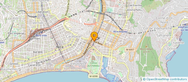 localisation de l'entreprise SOC ELECTRO BARLA à NICE