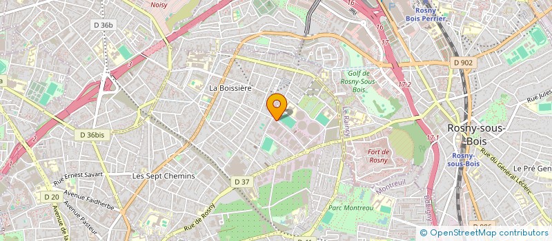localisation de l'entreprise SOC ELECTROMECANIQUE TRANSFERT INDUSTRIE à MONTREUIL