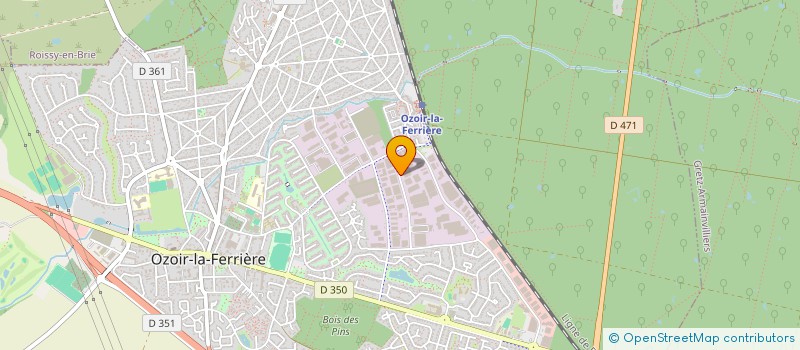 localisation de l'entreprise SOC ELECTRONI REALIS VIDEO INFORM SECURI à OZOIR-LA-FERRIERE