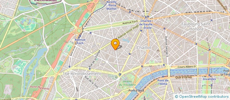 localisation de l'entreprise SOC ELEMO FRANCE à PARIS