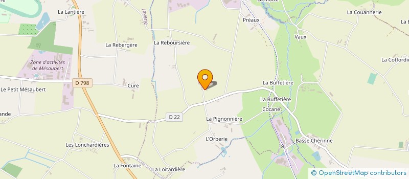 localisation de l'entreprise SOC ELEVAGE à LA SELLE-EN-LUITRE