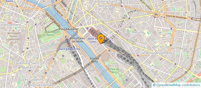 localisation de l'entreprise SOC ELEVAGE ET INSEMINATION ARTIFICIELLE à PARIS