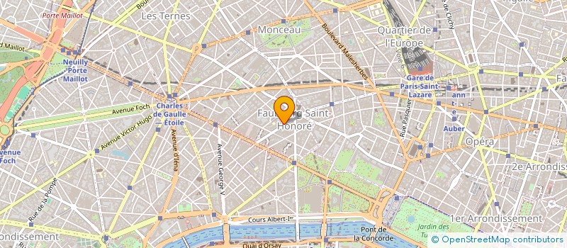 localisation de l'entreprise SOC ELYSEES HOTEL  PARIS