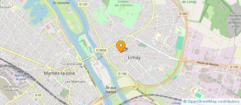 localisation de l'entreprise SOC ELYSEES PRESSING à LIMAY