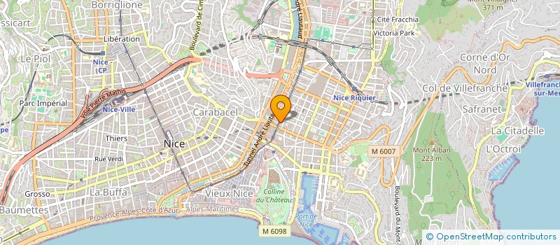 localisation de l'entreprise SOC EMSA à NICE