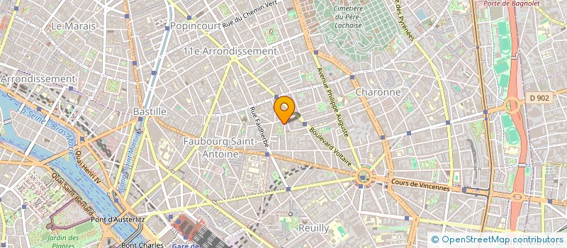 localisation de l'entreprise SOC EN COMMANDITE SIMPLE DU PLESSIS  PARIS