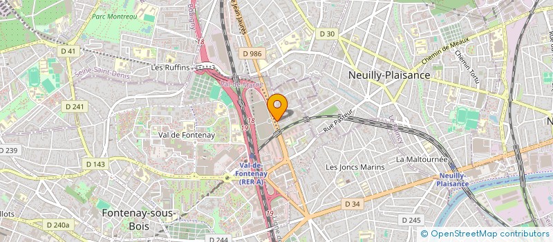 localisation de l'entreprise SOC EN GESTION FINANCIERE RECOUVREMENT à FONTENAY-SOUS-BOIS