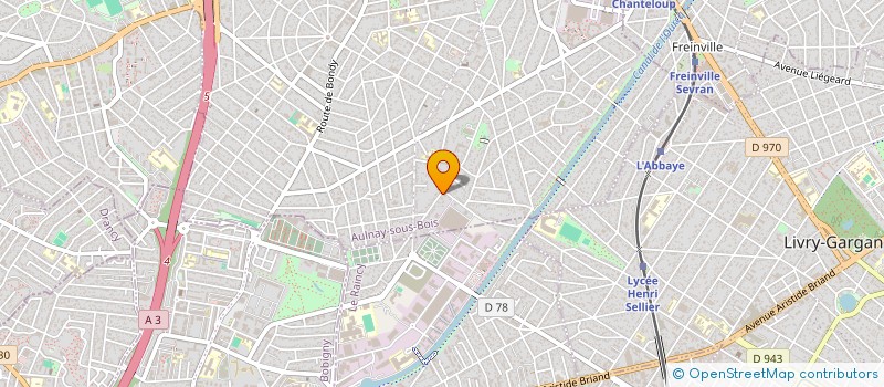 localisation de l'entreprise SOC EN NOM COLLECTIF LAURENT à AULNAY-SOUS-BOIS