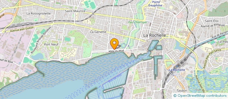 localisation de l'entreprise SOC EN NOM COLLECTIF LE MAIL à LA ROCHELLE