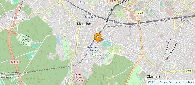 localisation de l'entreprise SOC EN NOM COLLECTIF MR INTERNATIONAL à MEUDON