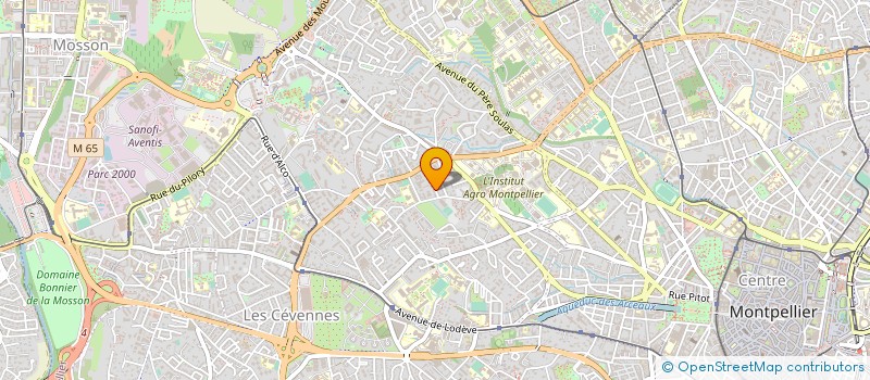 localisation de l'entreprise SOC EN PARTICIP LLOUERAS à MONTPELLIER