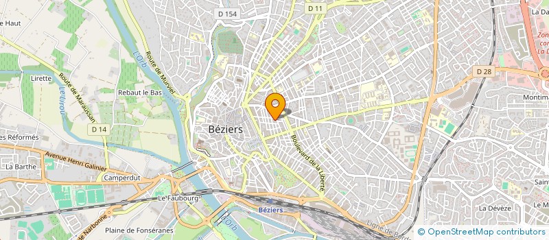 localisation de l'entreprise SOC EN PARTICIPATION ASSIE-DES FROMONT à BEZIERS