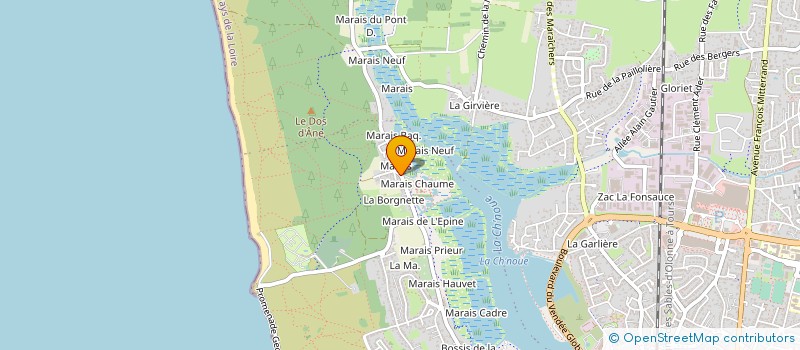localisation de l'entreprise SOC EN PARTICIPATION  LE VIEUX CRAYON à LES SABLES D'OLONNE