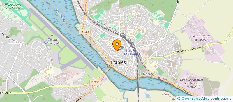 localisation de l'entreprise SOC EN PARTICIPATION PAUCHET E ET ACANOR à ETAPLES