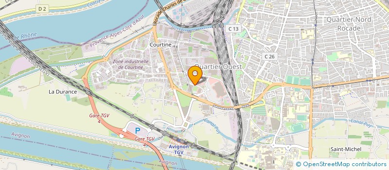 localisation de l'entreprise SOC ENERGETIQ CAZAUX LARBOUST  AVIGNON