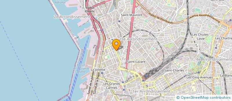 localisation de l'entreprise SOC ENGENERING TRAVAUX AUXILI MAINTENANC à MARSEILLE