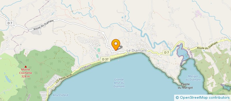 localisation de l'entreprise SOC ENTREP CONST ET VENTE MATERIAUX à DIAMANT