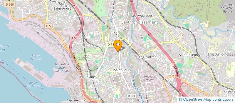 localisation de l'entreprise SOC ENTREP DE BATIMENTS OUNAS à MARSEILLE