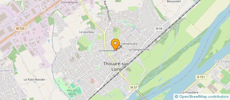 localisation de l'entreprise SOC ENTREPOS MONTPEL MEDITERRANEE à CARQUEFOU