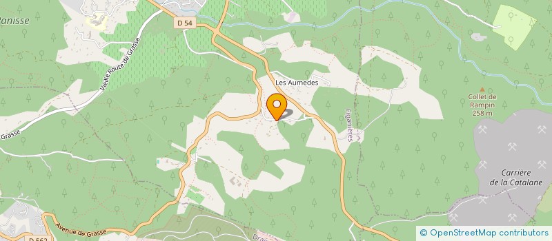 localisation de l'entreprise SOC ENTREPRISE TRAVAUX EXPLOI FORESTIERE à FIGANIERES