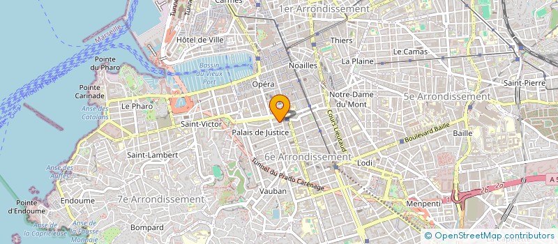 localisation de l'entreprise SOC ENTRETIEN DISTRIBU AUTOMATI MERIDION à MARSEILLE