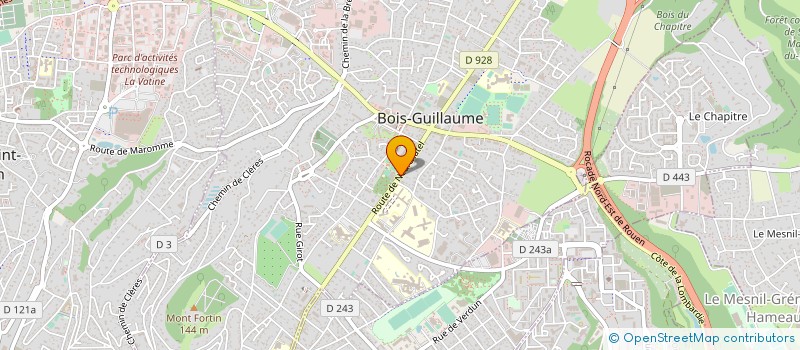 localisation de l'entreprise SOC ENTRETIEN ET SERVICE EN ELECTRONIQUE à BOIS-GUILLAUME