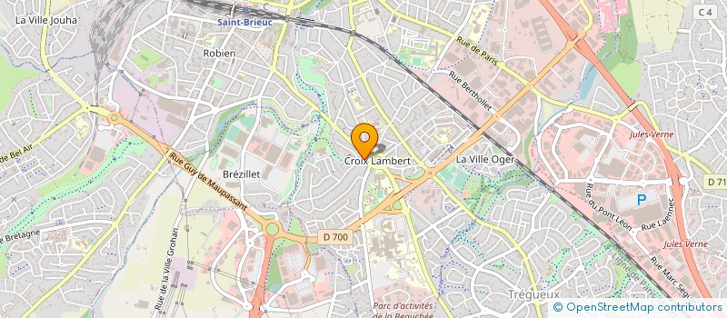 localisation de l'entreprise SOC ENTRETIEN MAISON ET DU BATIMENT à SAINT-BRIEUC