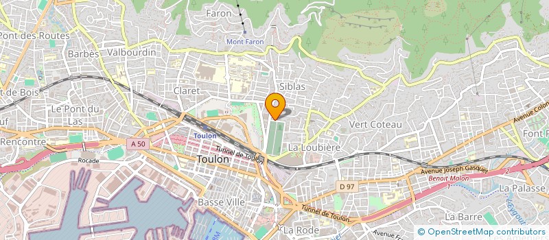 localisation de l'entreprise SOC ENTRETIEN REALISAT ETUDE DU SUD-EST à TOULON