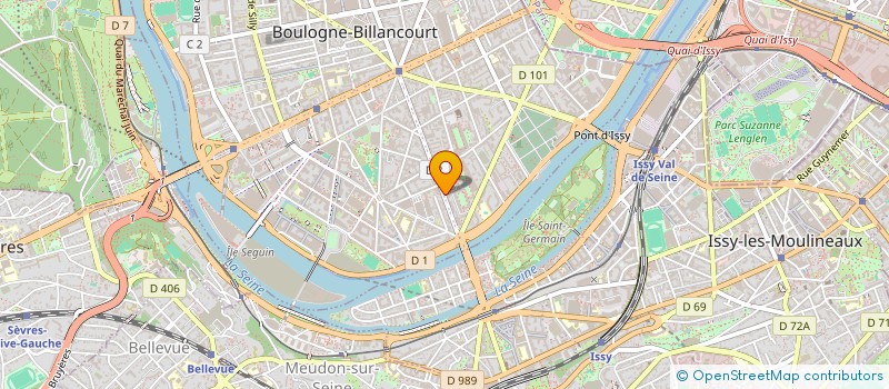 localisation de l'entreprise SOC. EPTA à BOULOGNE-BILLANCOURT
