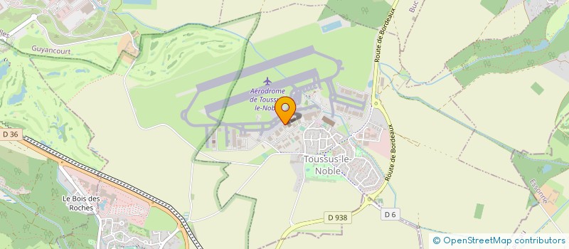 localisation de l'entreprise SOC EQUIP AERONAUT POINSOT à TOUSSUS-LE-NOBLE