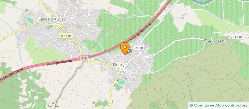 localisation de l'entreprise SOC EQUIP GESTION COMMERCE HOTEL RESTAUR  FLEURY