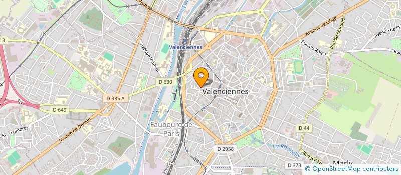 localisation de l'entreprise SOC EQUIP REALI MAISONS INDIV CHALETS à VALENCIENNES