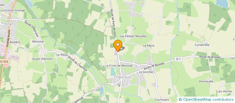 localisation de l'entreprise SOC EQUIPEMENT LAITIER & ELECTRO MENAGER à CHEVROUX