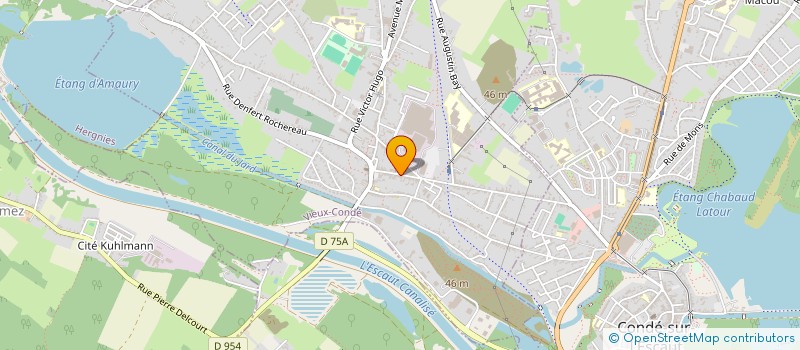 localisation de l'entreprise SOC EQUIPEMENT MENAGER ET AMEUBLEMENT à VIEUX-CONDE