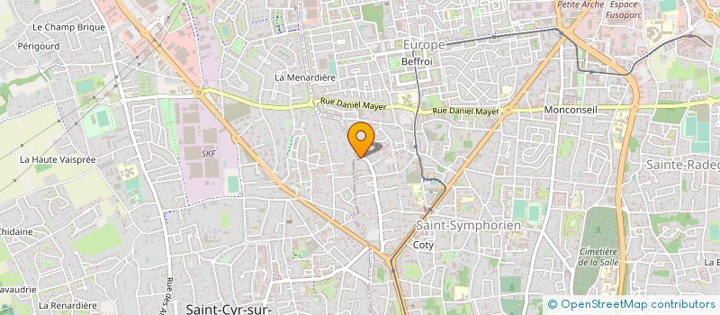localisation de l'entreprise SOC EQUIPEMENTS LOISIRS  TOURS