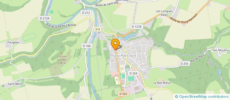 localisation de l'entreprise SOC EQUIPEMENTS MATERIELS ALIMENTAIRES à THURY-HARCOURT-LE-HOM