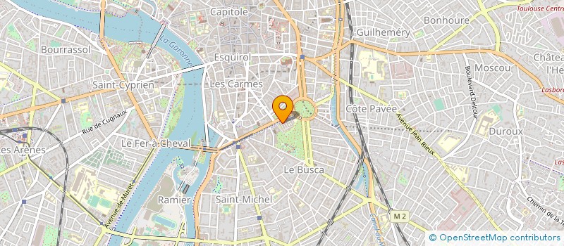 localisation de l'entreprise SOC ERGONOMIE LANGUE FRANCAISE à TOULOUSE