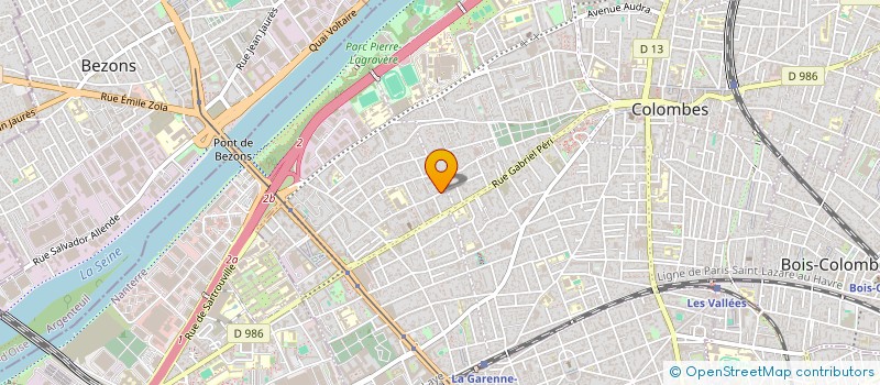 localisation de l'entreprise SOC ERNA TAXIS à COLOMBES