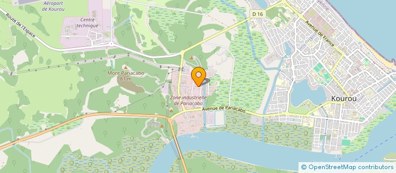 localisation de l'entreprise SOC ESPACE TECHNI MOTO  KOUROU