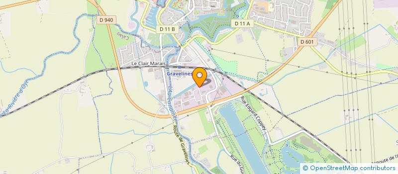 localisation de l'entreprise SOC ESPACES VERTS ET ENVIRONNEMENT à GRAVELINES