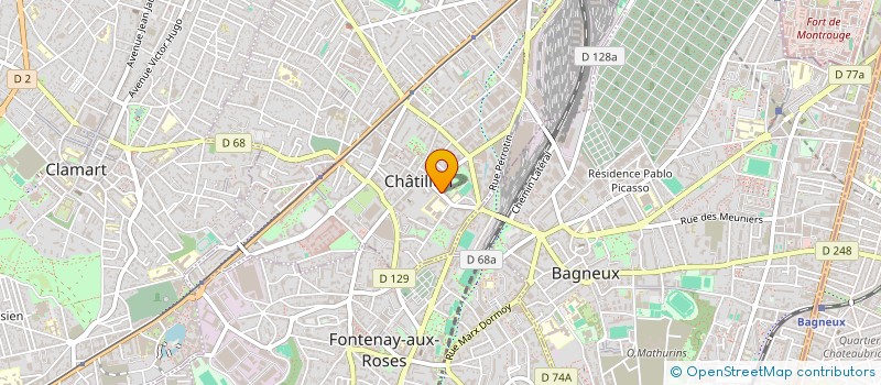 localisation de l'entreprise SOC ESPOIR CHATILLONNAIS à CHATILLON