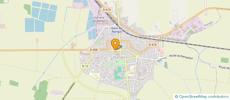 localisation de l'entreprise SOC ETABL HENNEQUIN QUINCAILL  NANGIS