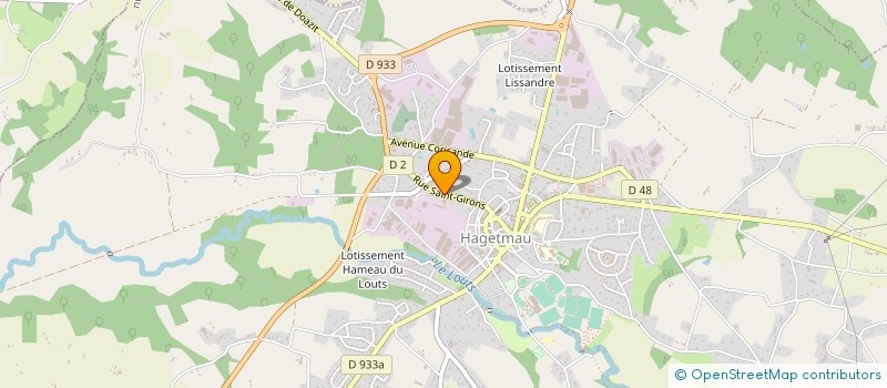 localisation de l'entreprise SOC ETABLISSEMENTS DAUDIGNON à HAGETMAU