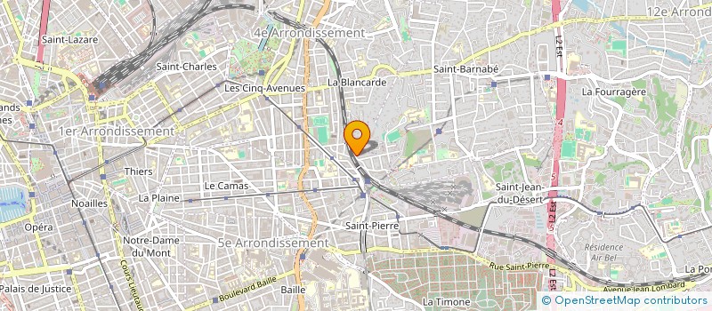 localisation de l'entreprise SOC ETABLISSEMENTS GAUBERT à MARSEILLE