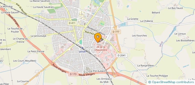 localisation de l'entreprise SOC ETABLISSEMENTS GAULTIER à JANZE