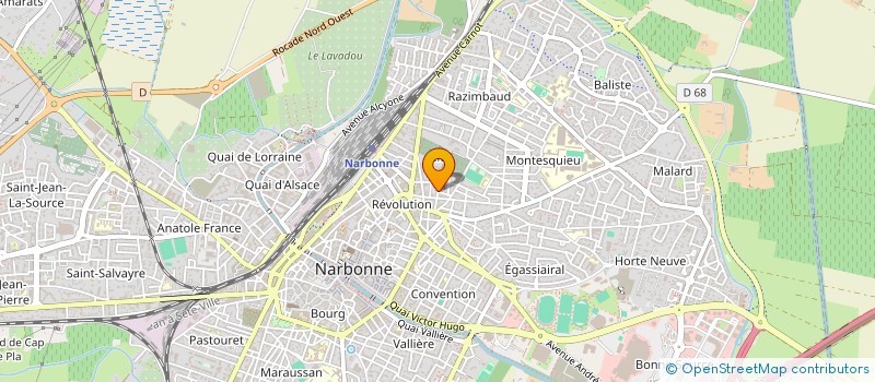 localisation de l'entreprise SOC ETABLISSEMENTS MARCEL GEYNES à NARBONNE